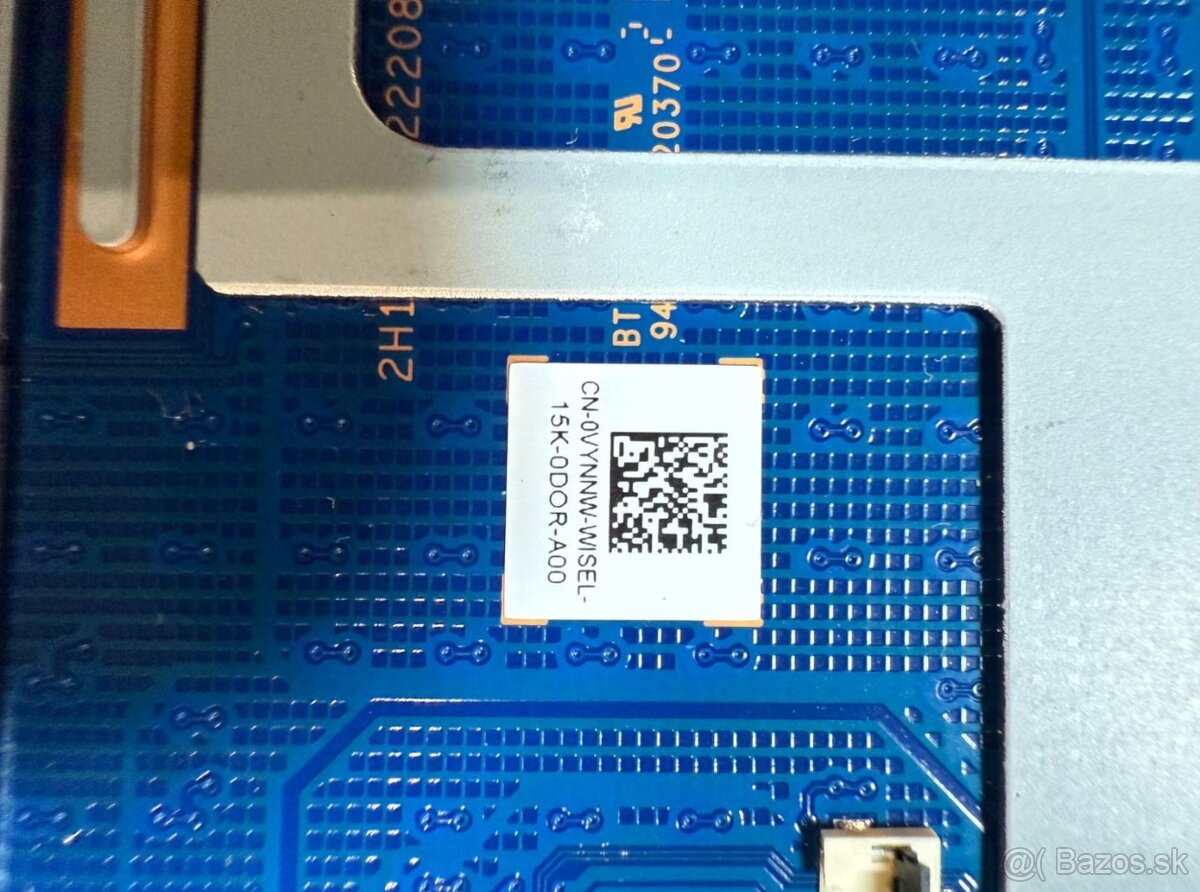 Touchpad modul Dell s doskou a káblom – používaný originál - 5