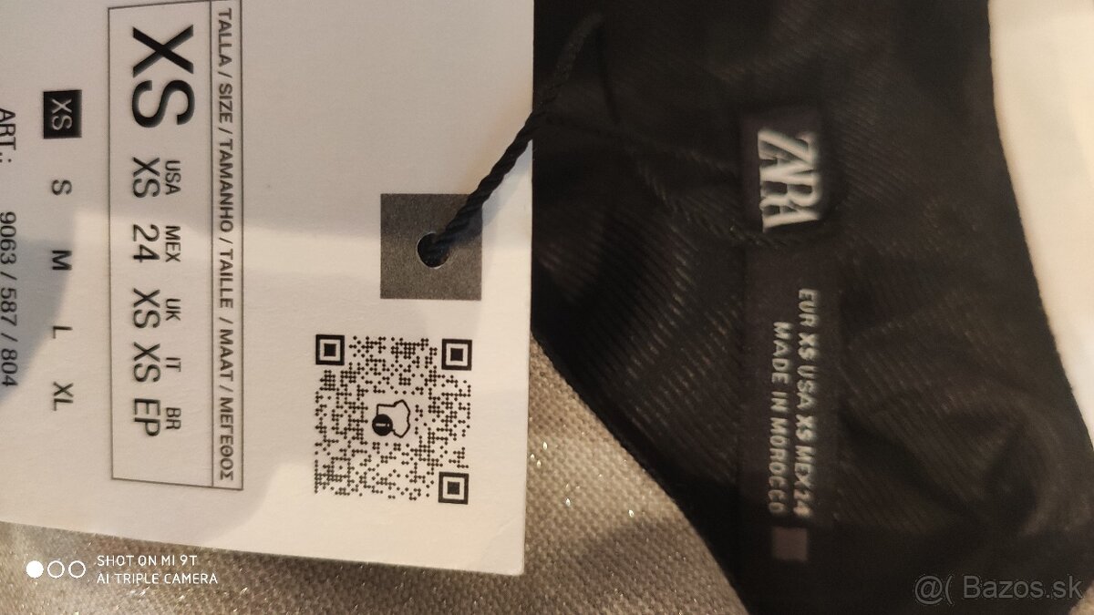 mini šaty ZARA, veľkosť XS - 5