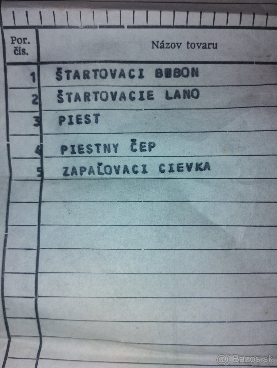 Predám nove diely Vari systém TERA - 5