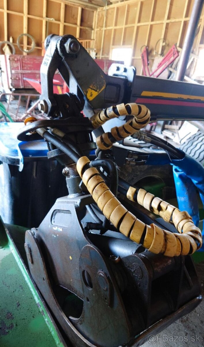 Vyvazecka vyvážecí vlek FARMA 10T ruka 6.3D dálkově ovládána - 5