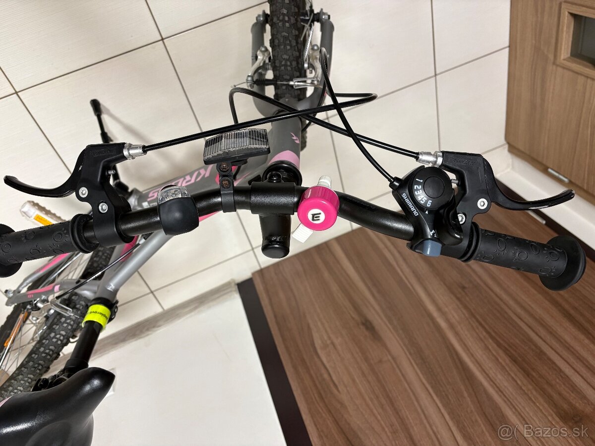 Predám detsky dievčenský bycikel kross - 5
