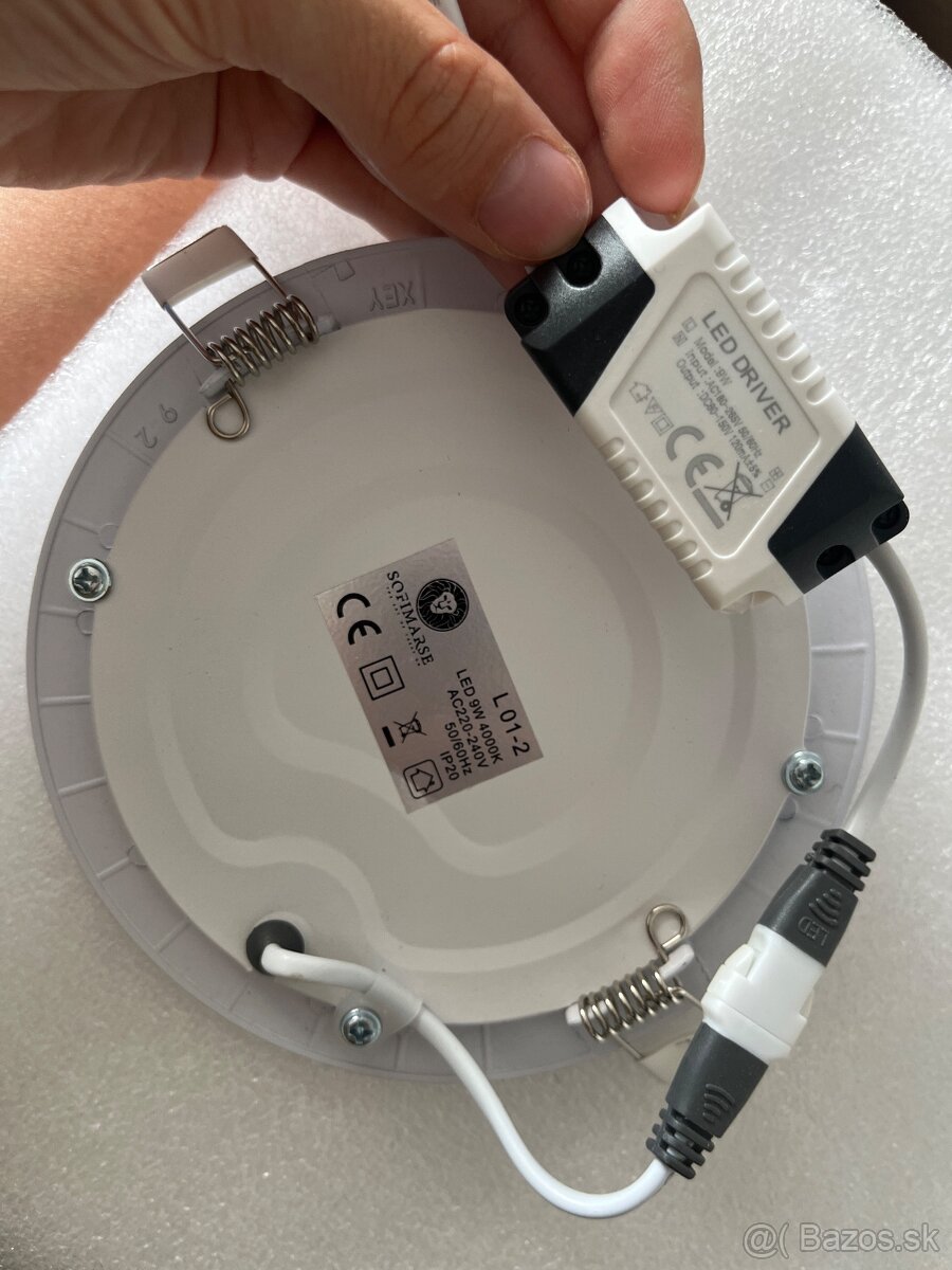 LED stropné vstavané svietidla - 5