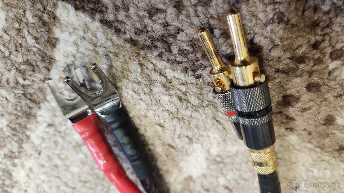 Predám reproduktorový kábel QED Genesis Silver Spiral o dĺžk - 5