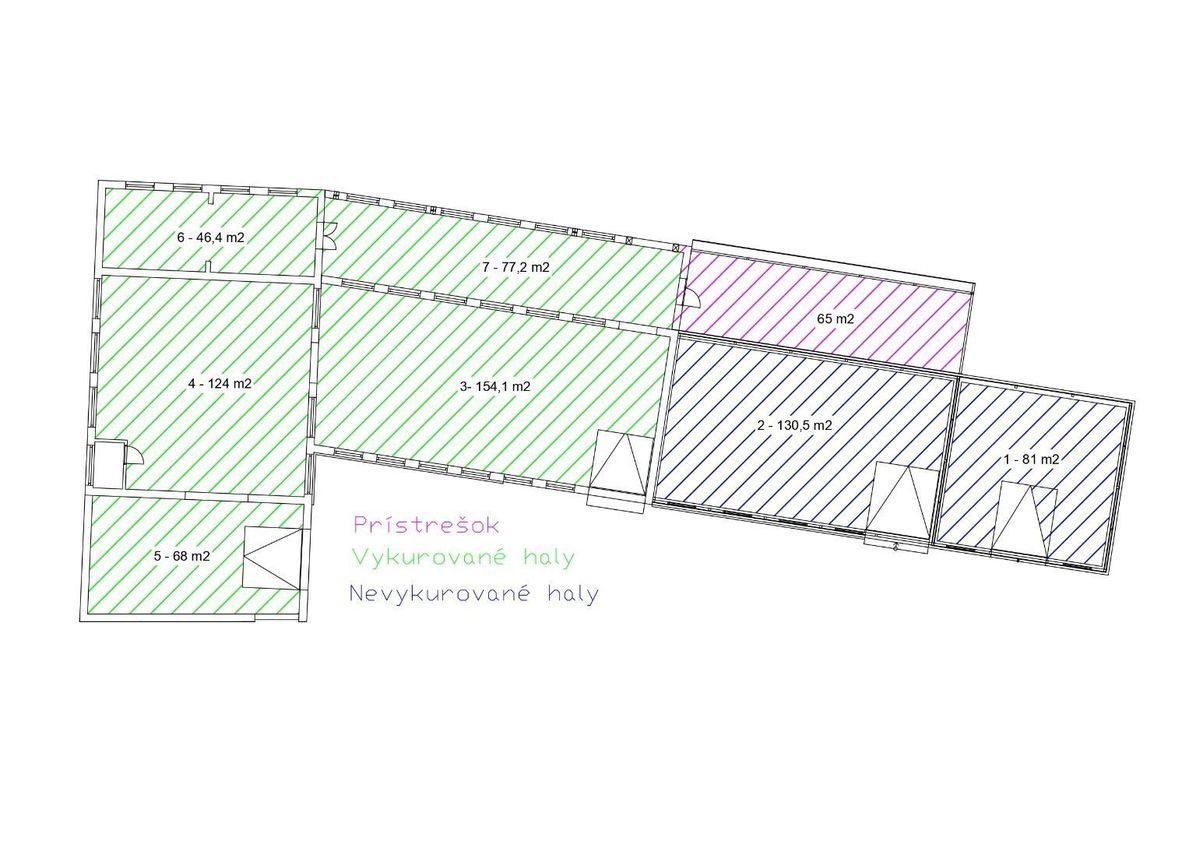 Priemyselný areál s výrobnými halami, Beluša, okres Púchov - 5