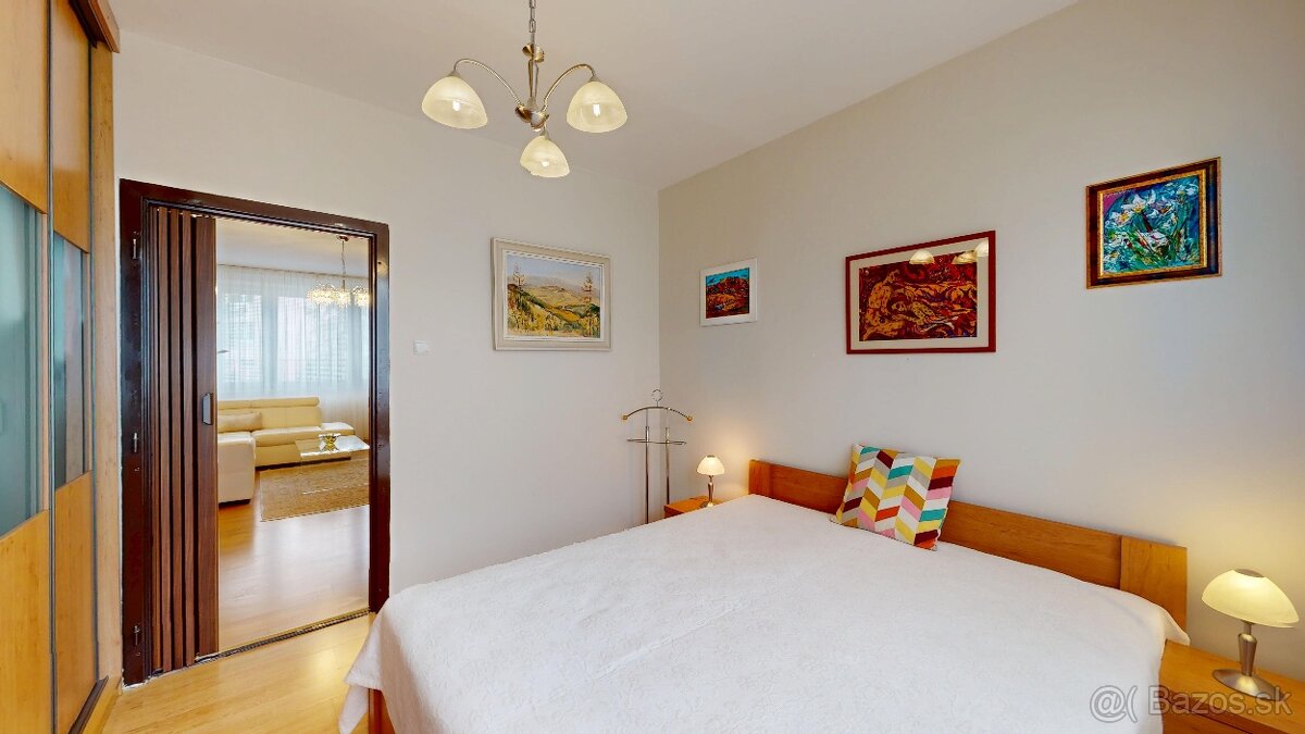 Ihneď voľný udržiavaný 4-izbový byt s lodžiou, 78 m2, Furča - 5