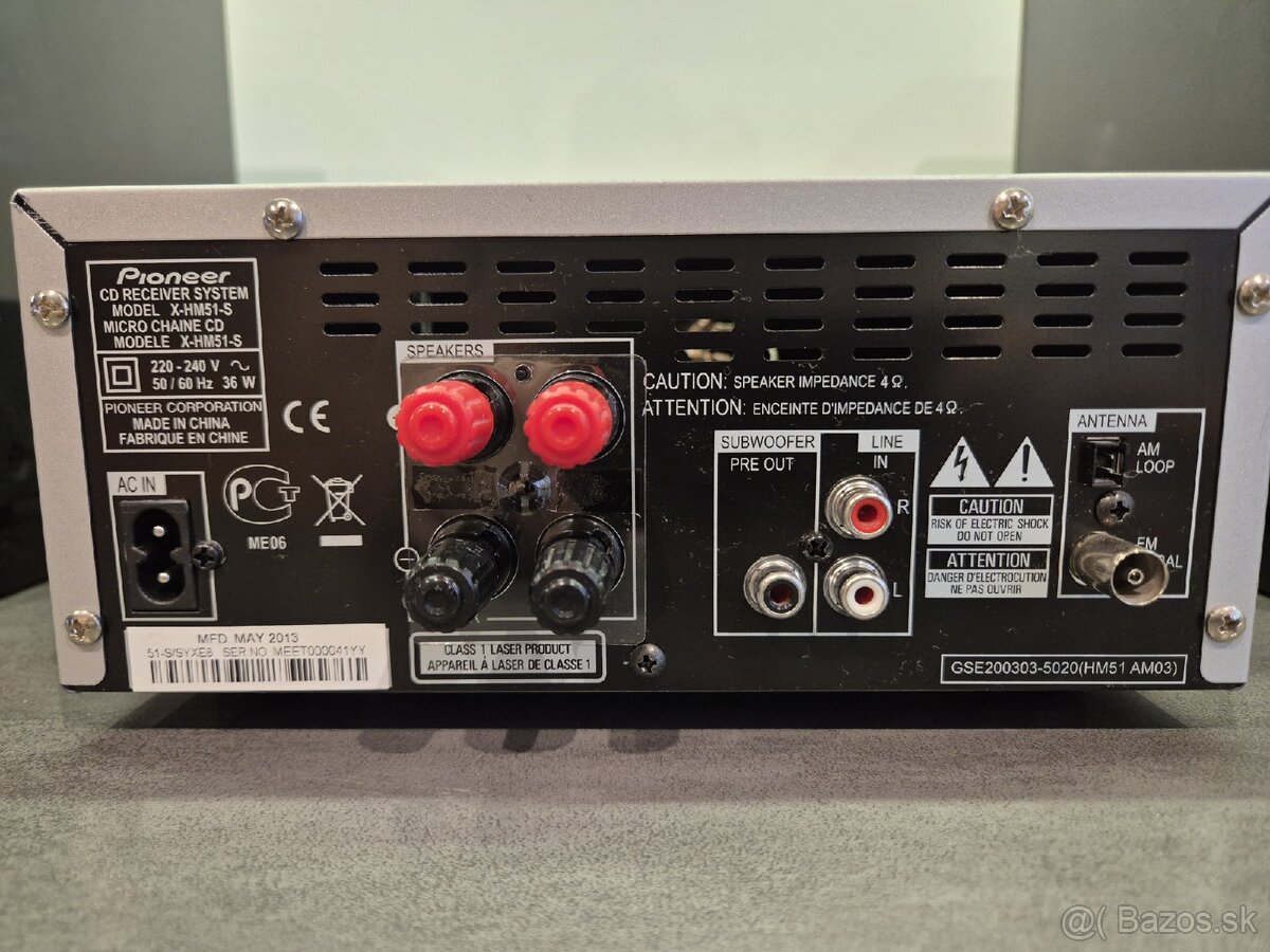 Predám HIFI system Pioneer - 5