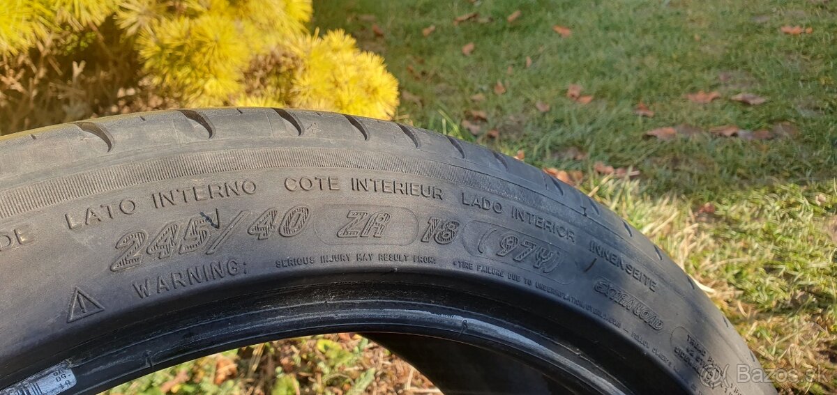 MICHELIN PILOT SPORT 3, LETNE, 245/40 R18 - 5