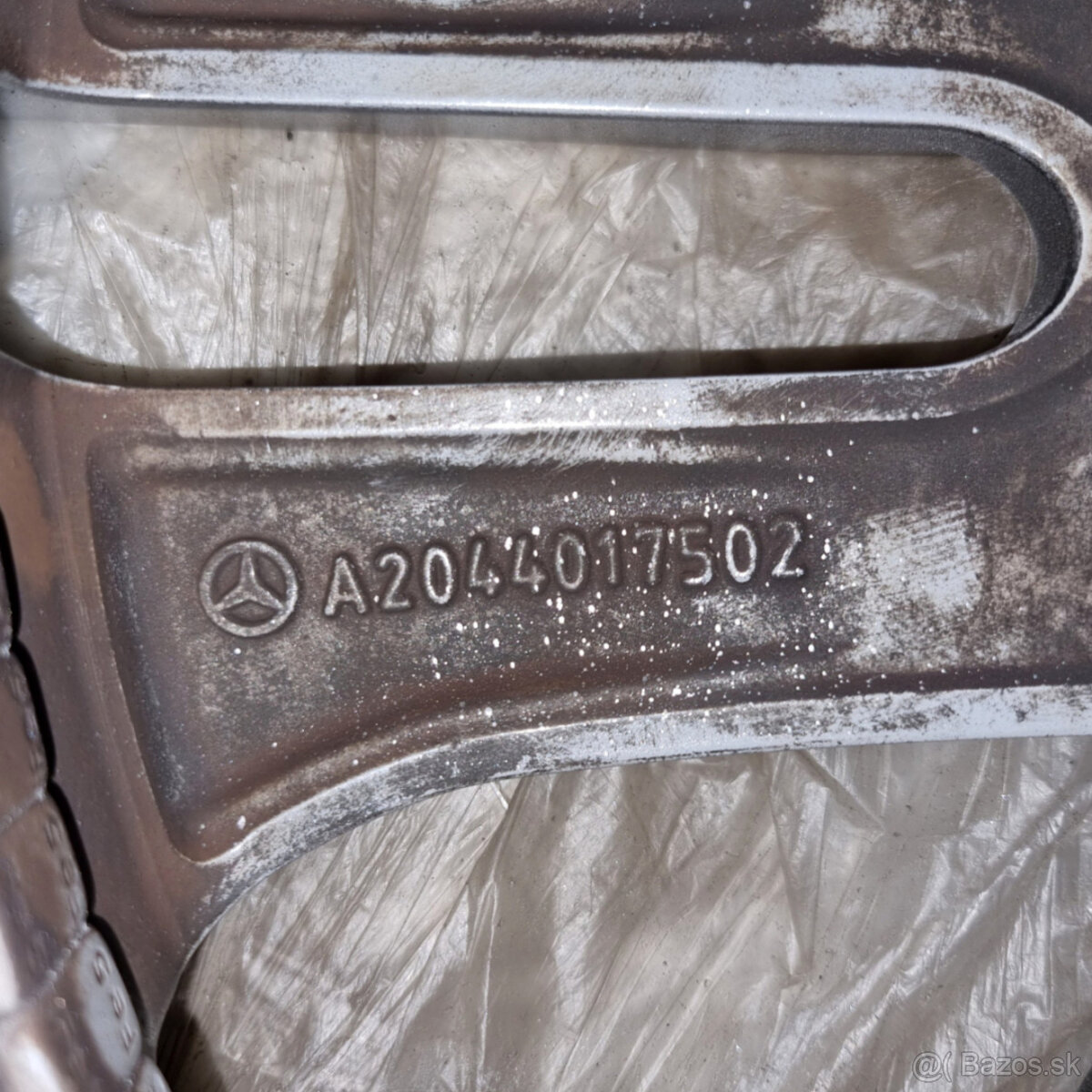 Hliníkové Mercedes disky 5x112 R17 7,5J ET47 - 5