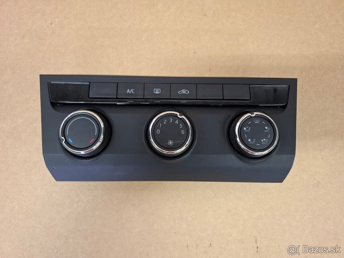 panel ovládania kúrenia Superb 3 - 5