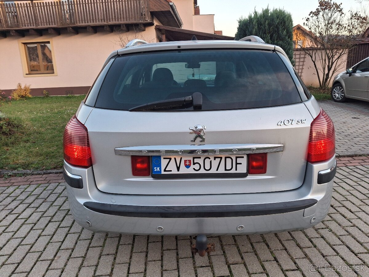 Predám Peugeot 407 SW 2.0 HDi, - 5