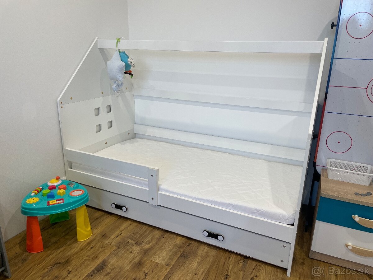 Domčeková posteľ s matracom - 5