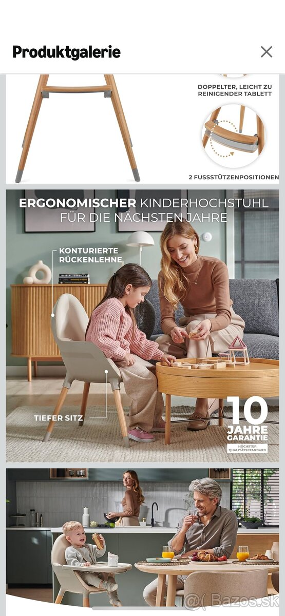 Detská stolička- Kinderkraft - 5