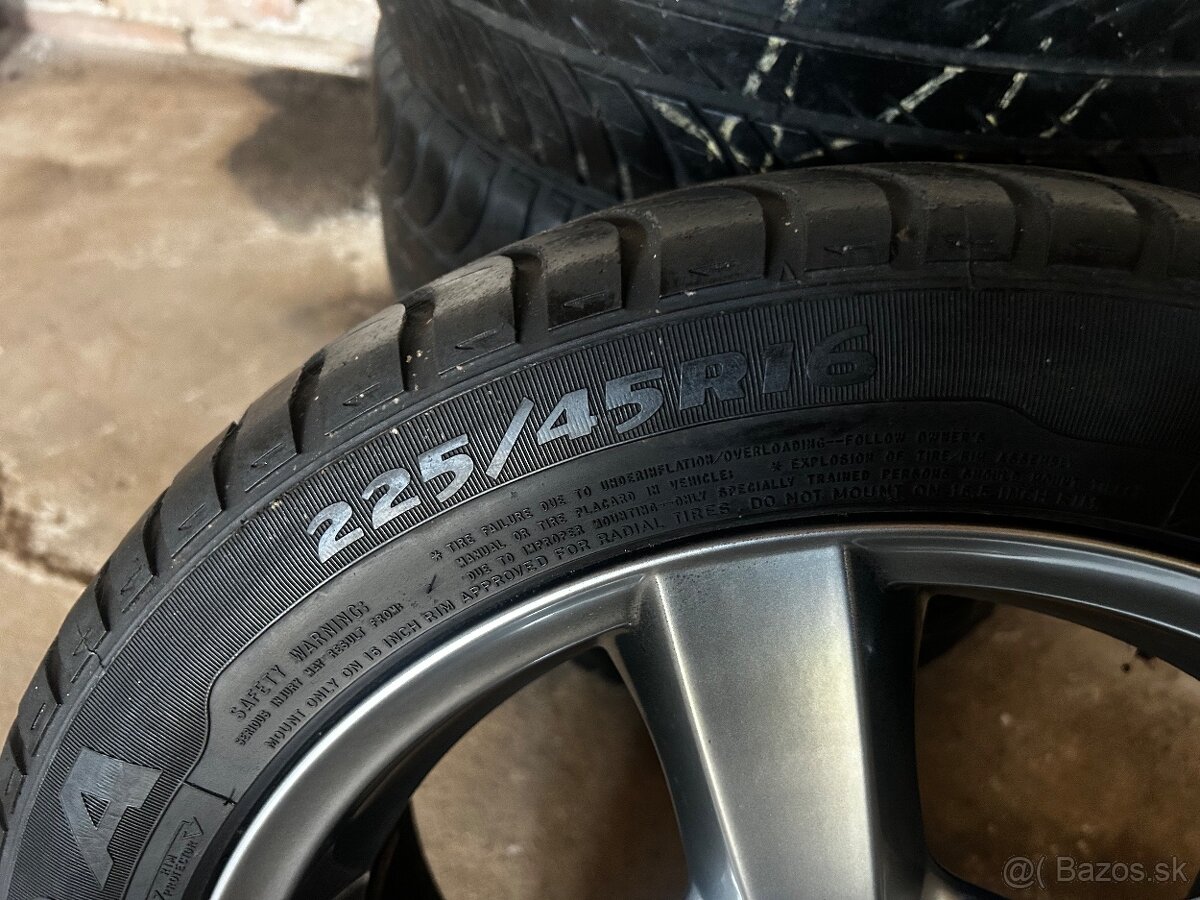 ALU LETNA SADA 5x112 R16 DEZENT - 5