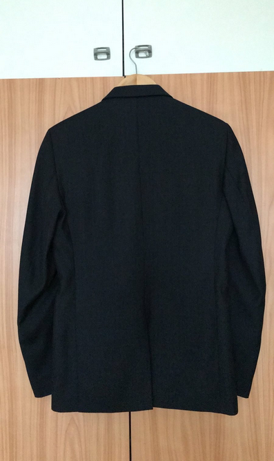 Čierny oblek SLIM veľ. 170/44 - 5