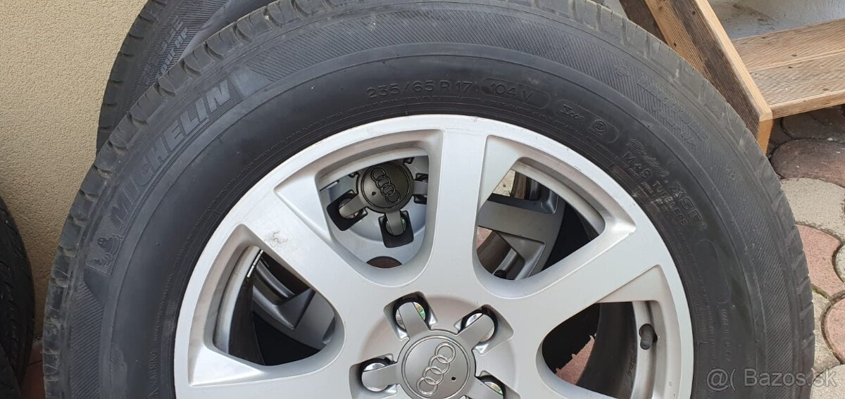 Disky AUDI R17 + pneu 4x - 5