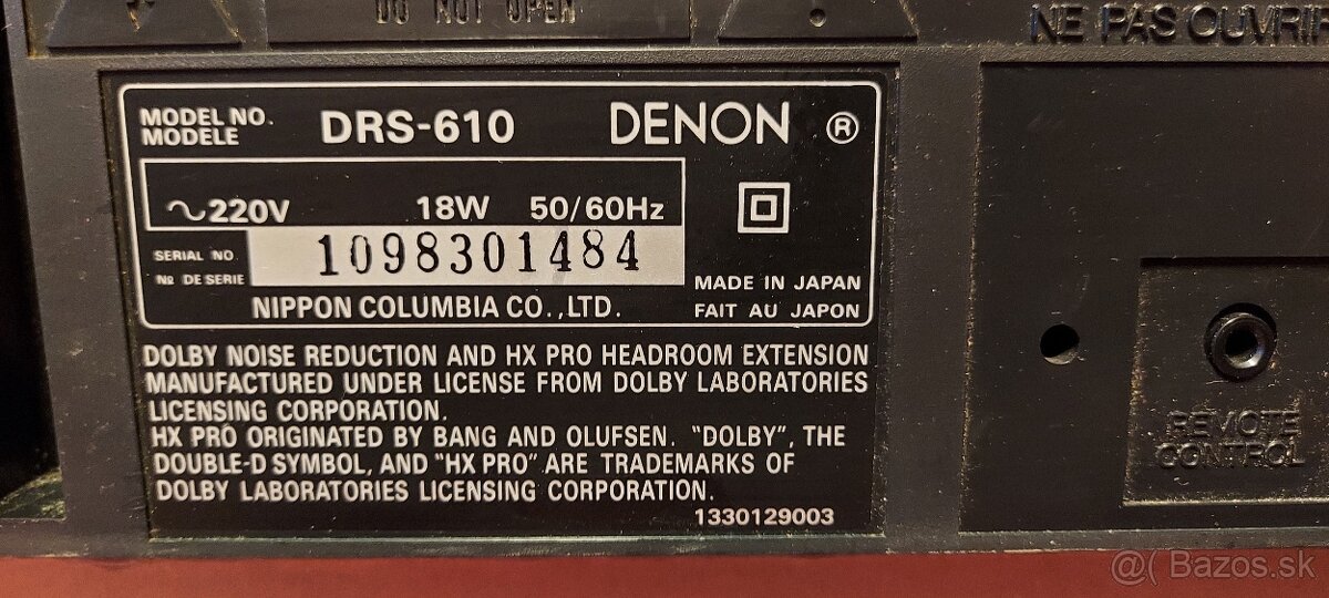 Predám decky Denon a Telefunken - 5