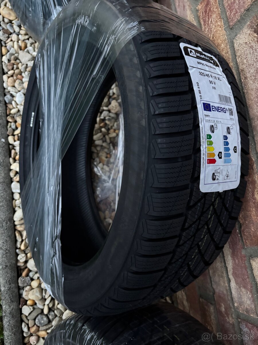 Nové zimné gumy MATADOR MP93 NORDICCA 225/45 R18 95V - 5