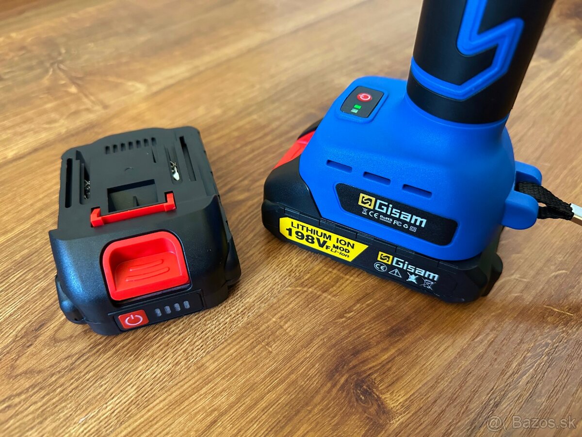 AKU bezuhlíkové záhradné nožnice na strihanie konárov 30mm - 5