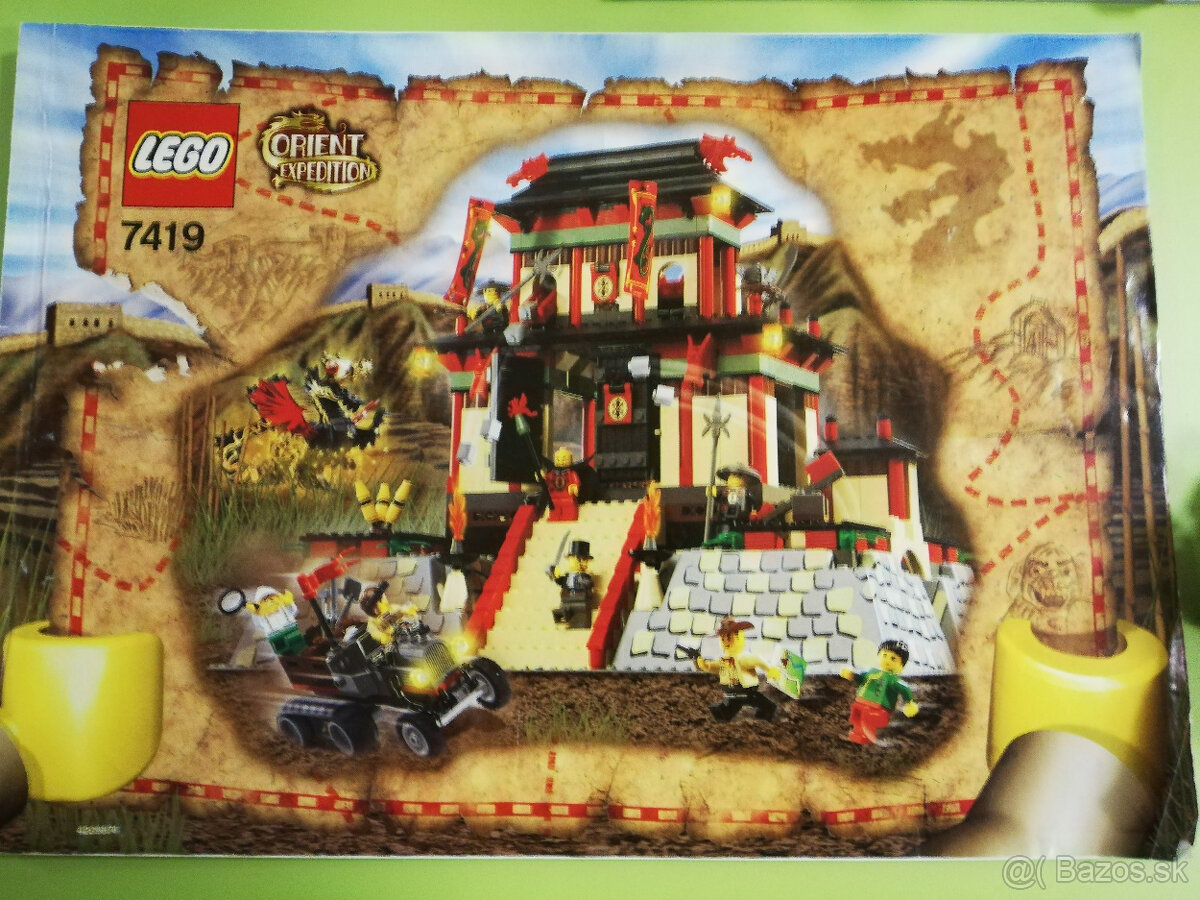 LEGO 7419 - Dračia pevnosť - raritka z r. 2003 - 5