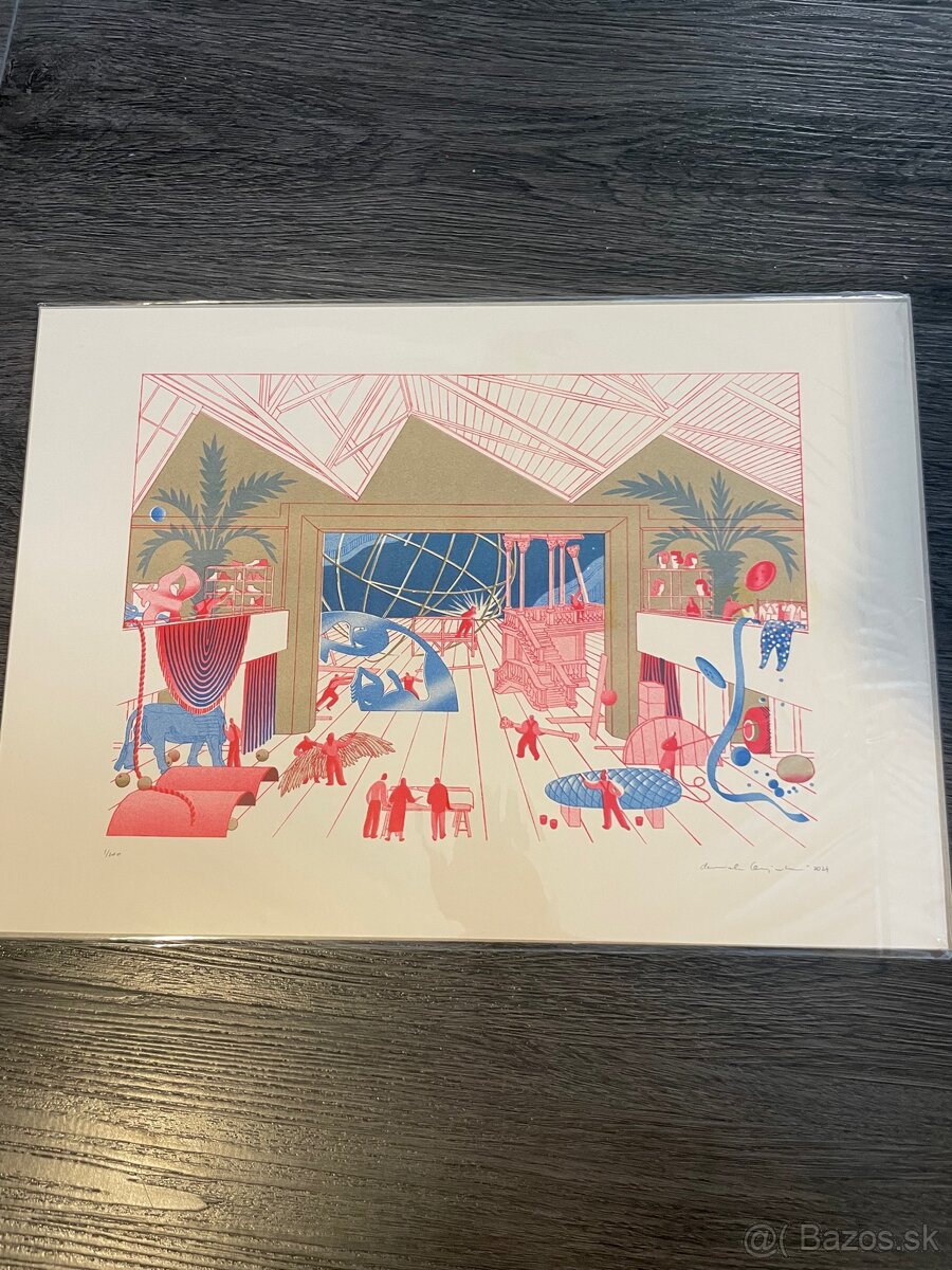 Hľadám grafiku Čierne diery od Saki Starú Tržnicu - 5