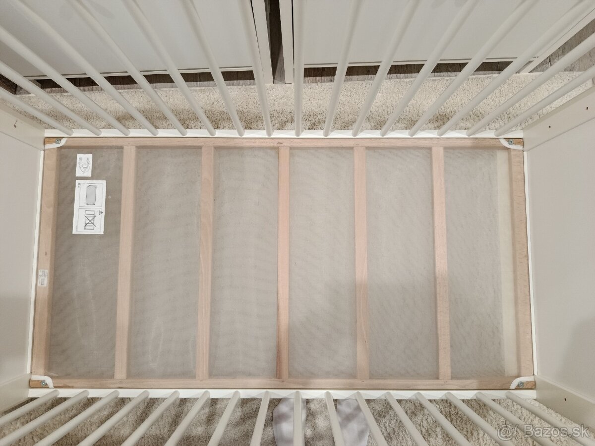 Detská postieľka Ikea Hensvik+ matrac - 5