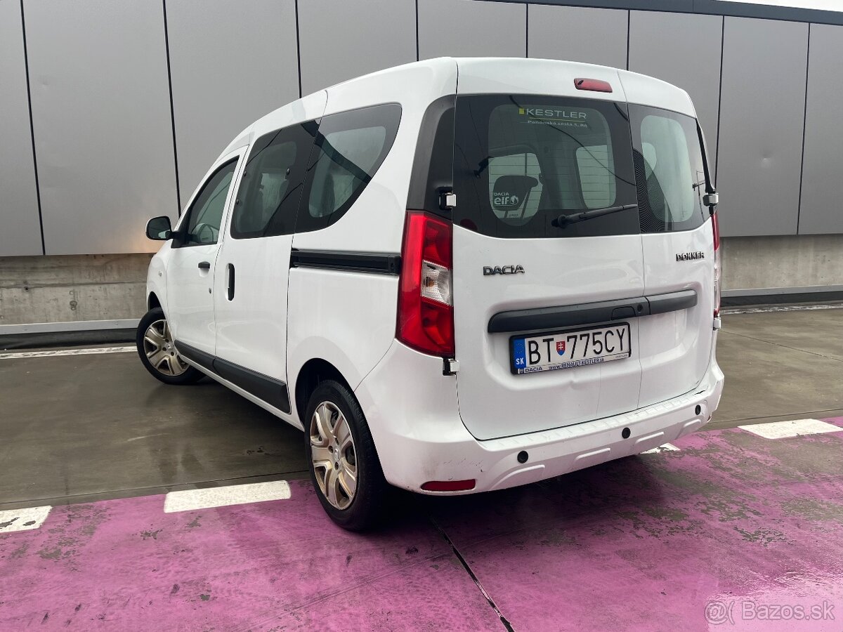 Dacia Dokker 1.6 LPG + Benzín - ODPOČET DPH, 1. Majiteľ - 5