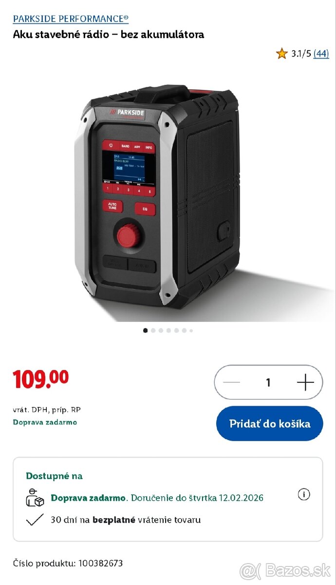 Parkside rádio performance - 5