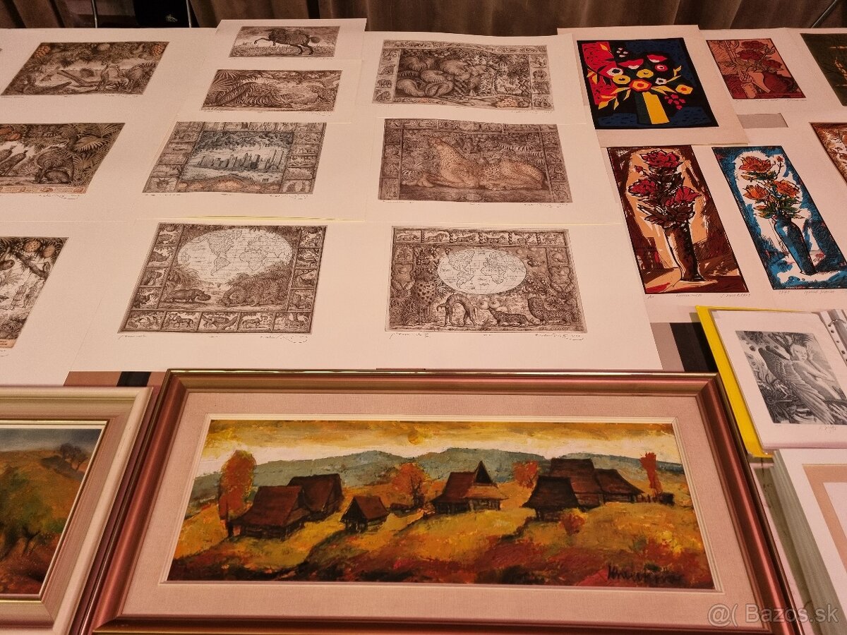 Predám rôzne obrazy a grafiky. - 5