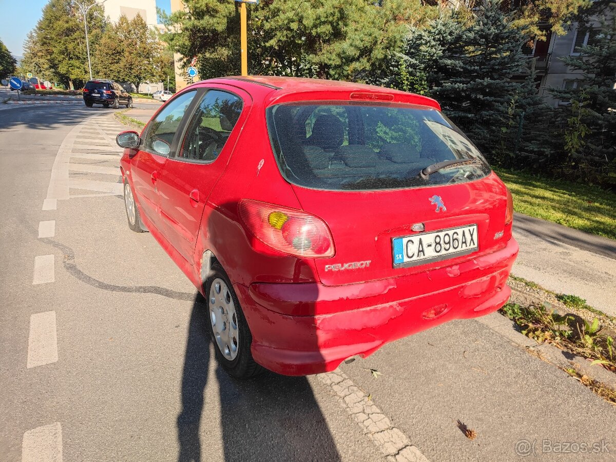 Peugeot 206, 1.1 benzin, 44 kw - 5