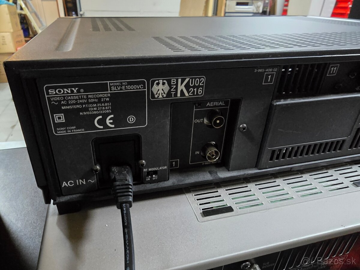SONY SLV-E1000 high-end videorekordér - 5