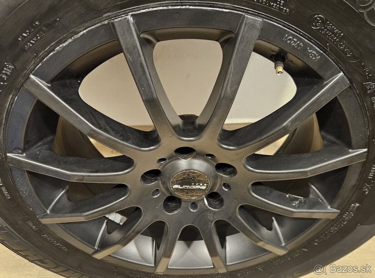 Čierne hliníkové disky - 5x112 r17 - 5