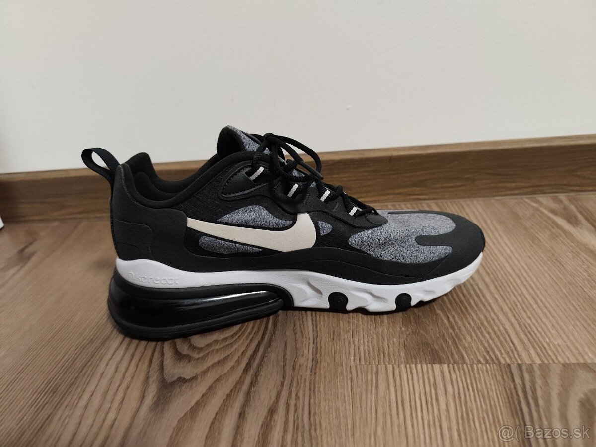Nike Air Max 270 React 42 - čierne tenisky - 5