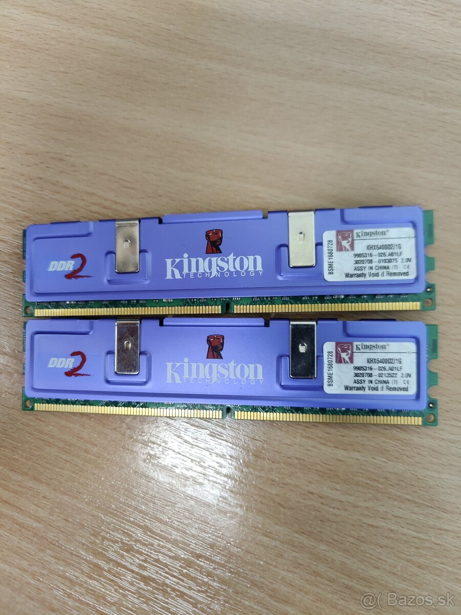 Rôzne DDR2 a DDR3 RAM - 5