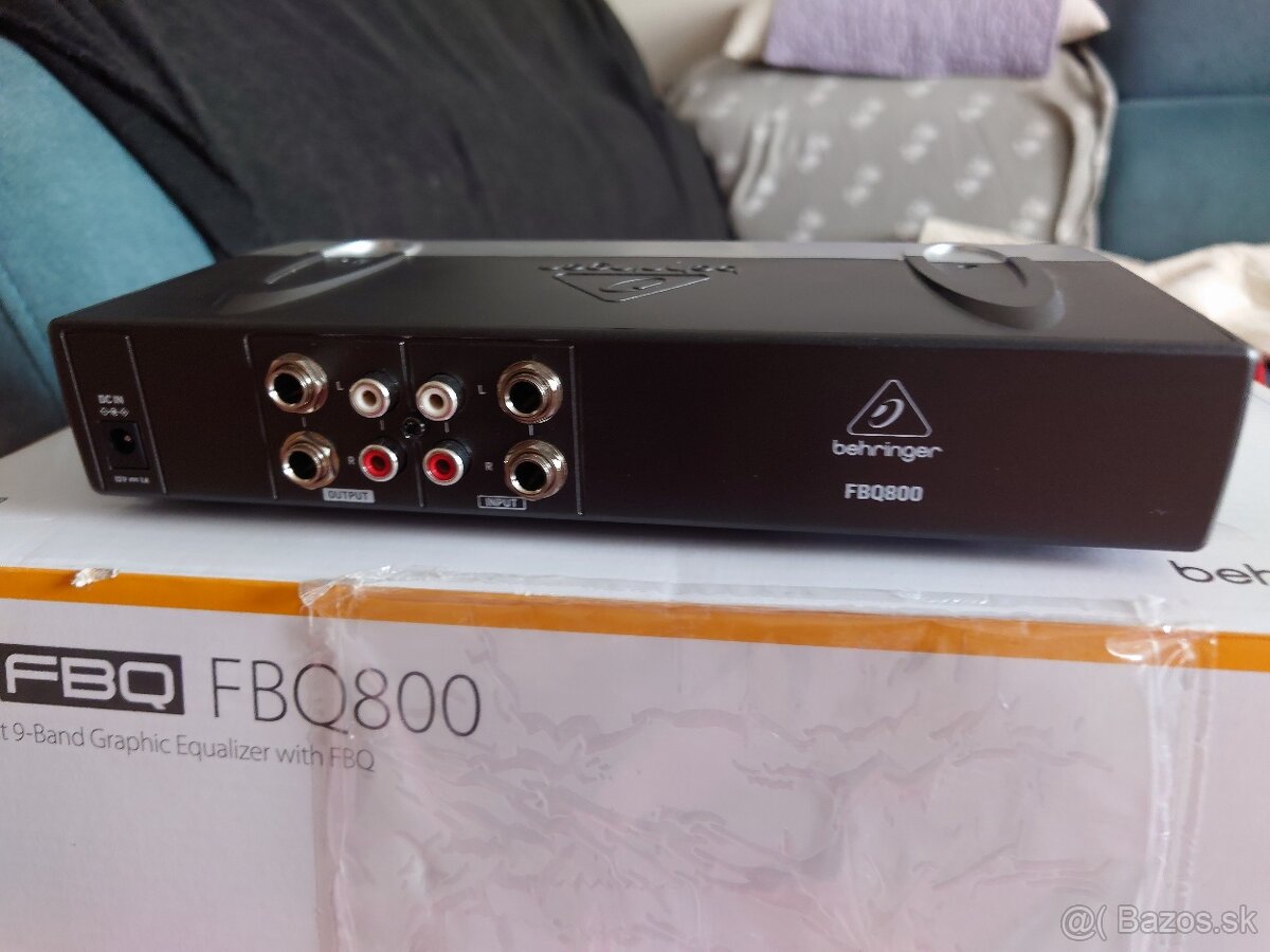 Behringer FBQ800 MiniFBQ ekvalizér – ako nový - 5