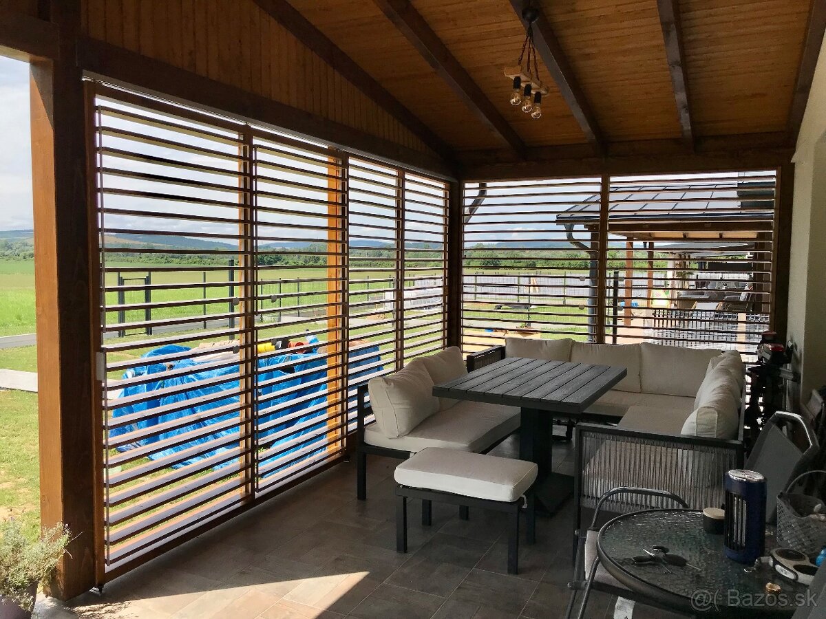 Pergoly Terasy Altánky Prístrešky Žaluzie - 5