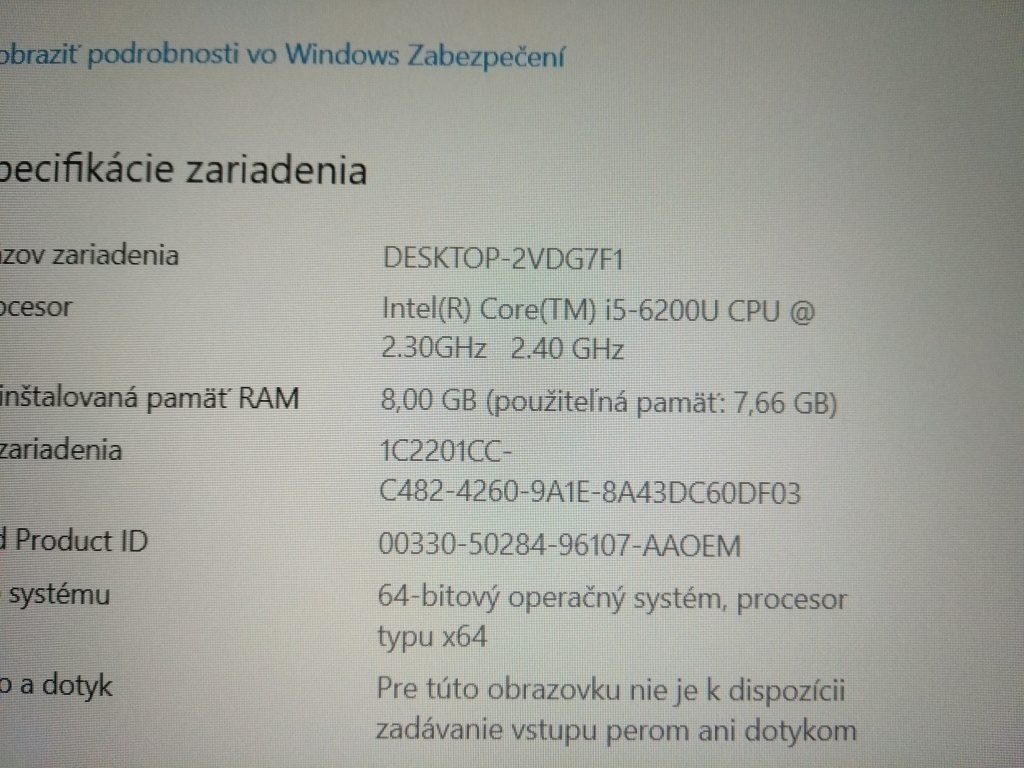 HP elitebook 820 G3 ,Intel® Core™ i5 , 8gb ram , 500gb ssd - 5