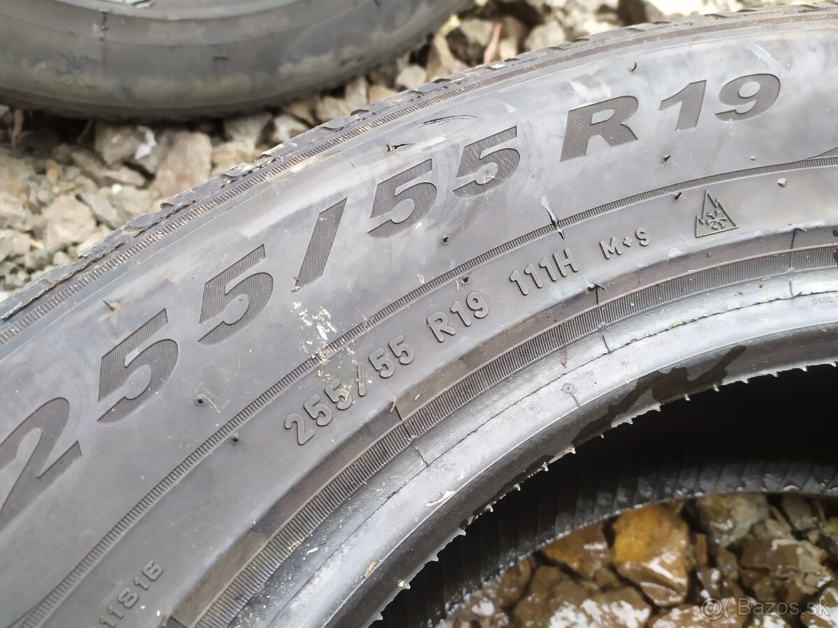 Zimné gumy 255/55 R19 Pirelli 2ks - 5