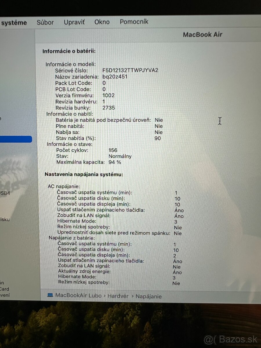 Macbook air M1 v TOP stave - 5