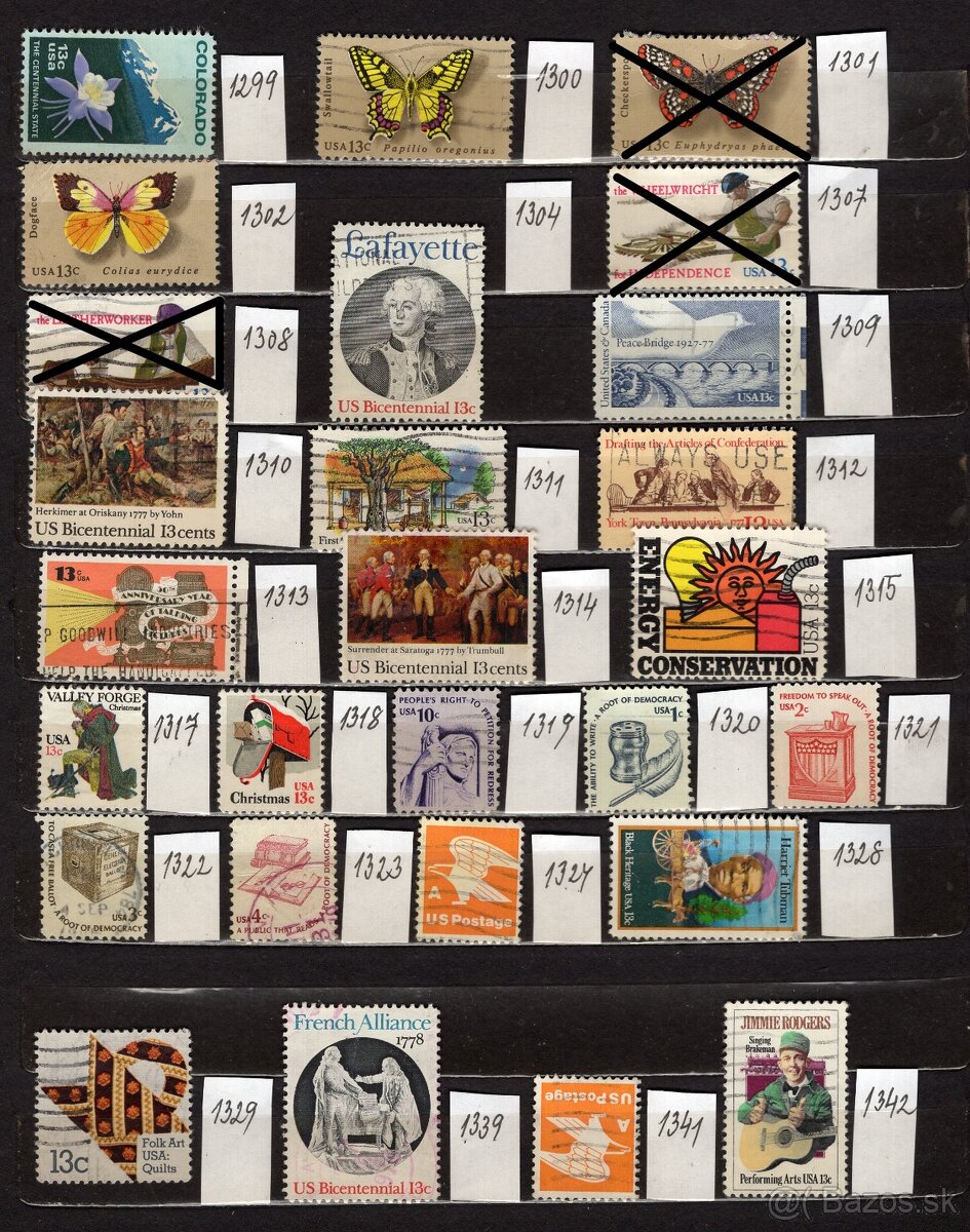 B USA (à 0,10 €) - 5