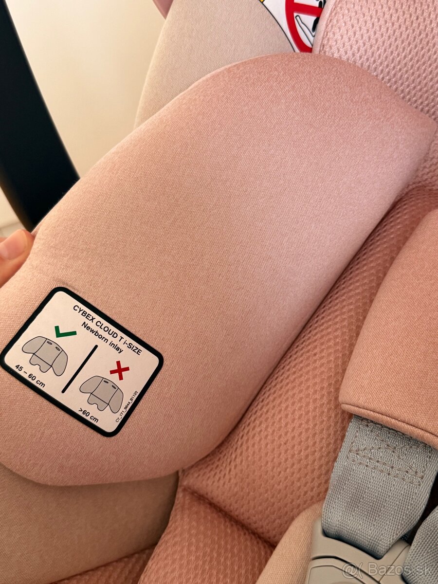 Cybex Cloud T+ peach pink - 5