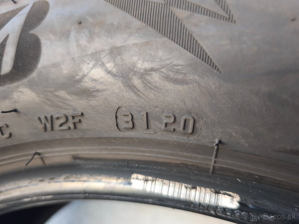 225/60 r17 zimné pneumatiky Bridgestone na SUV - 5