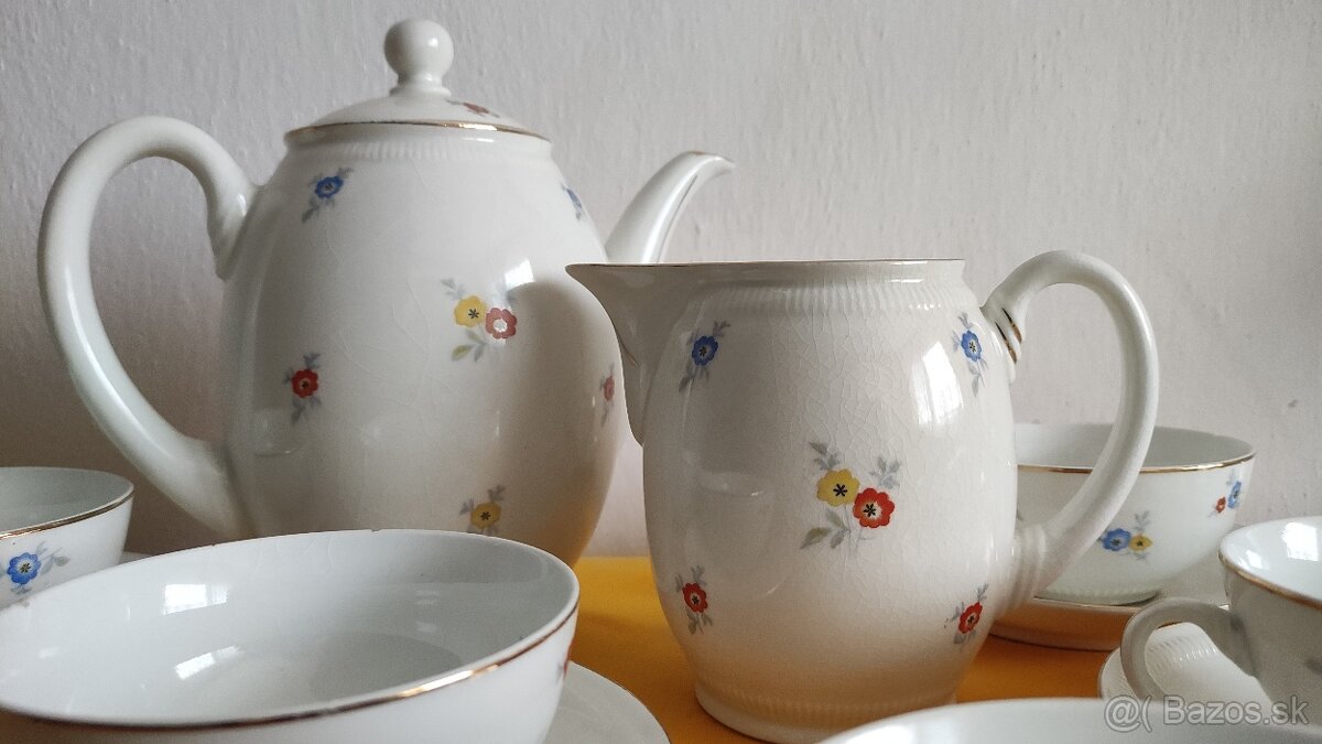 Čajová starožitná súprava - 5