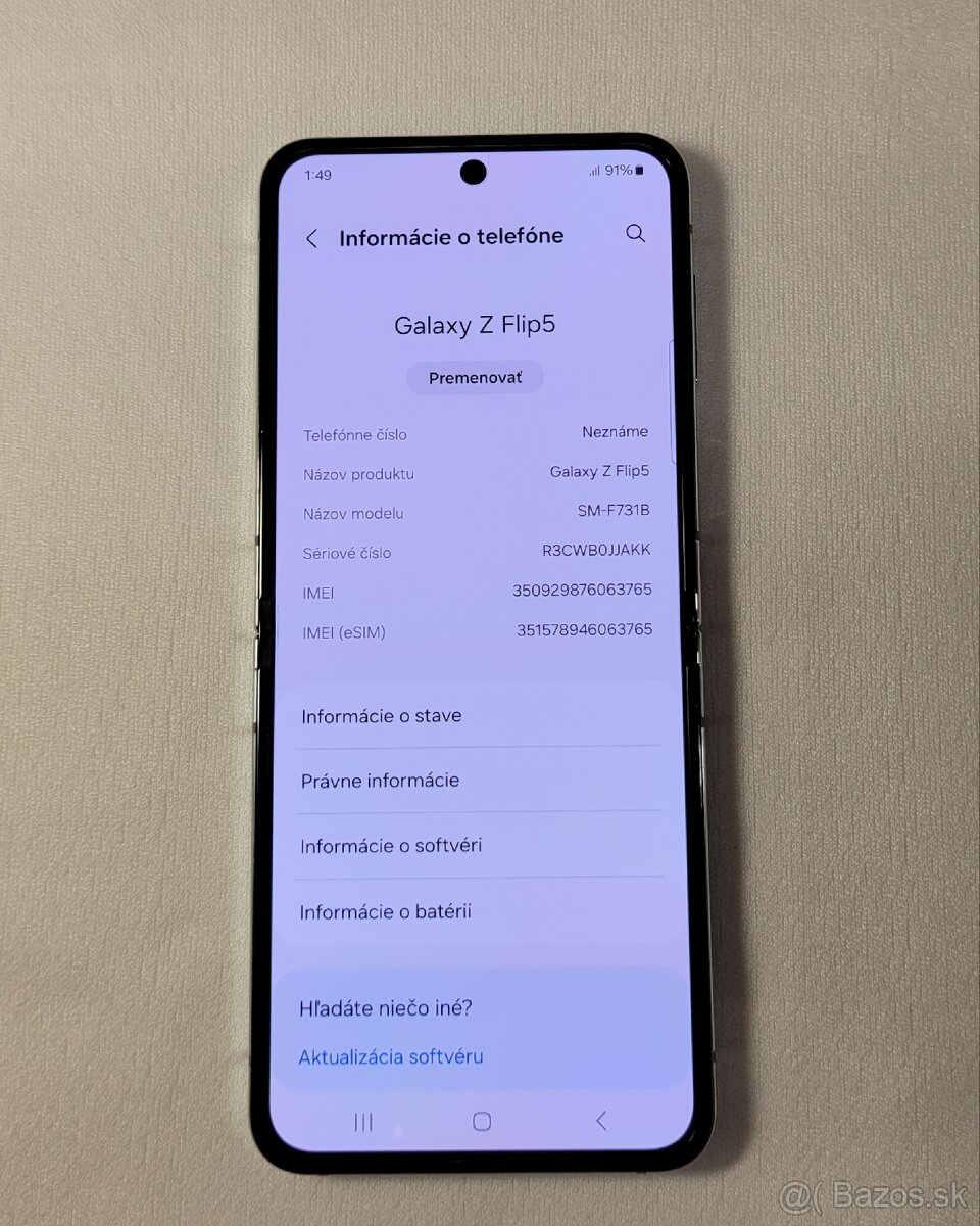 Samsung Galaxy Z Flip 5 256Gb - 5