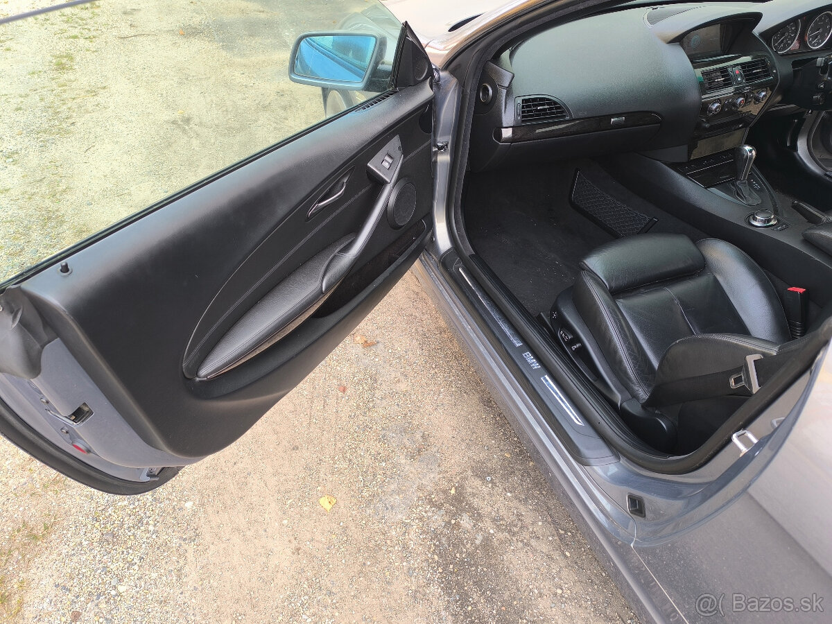 E64 Pre-lci Černá kůže sport sedadla - 5