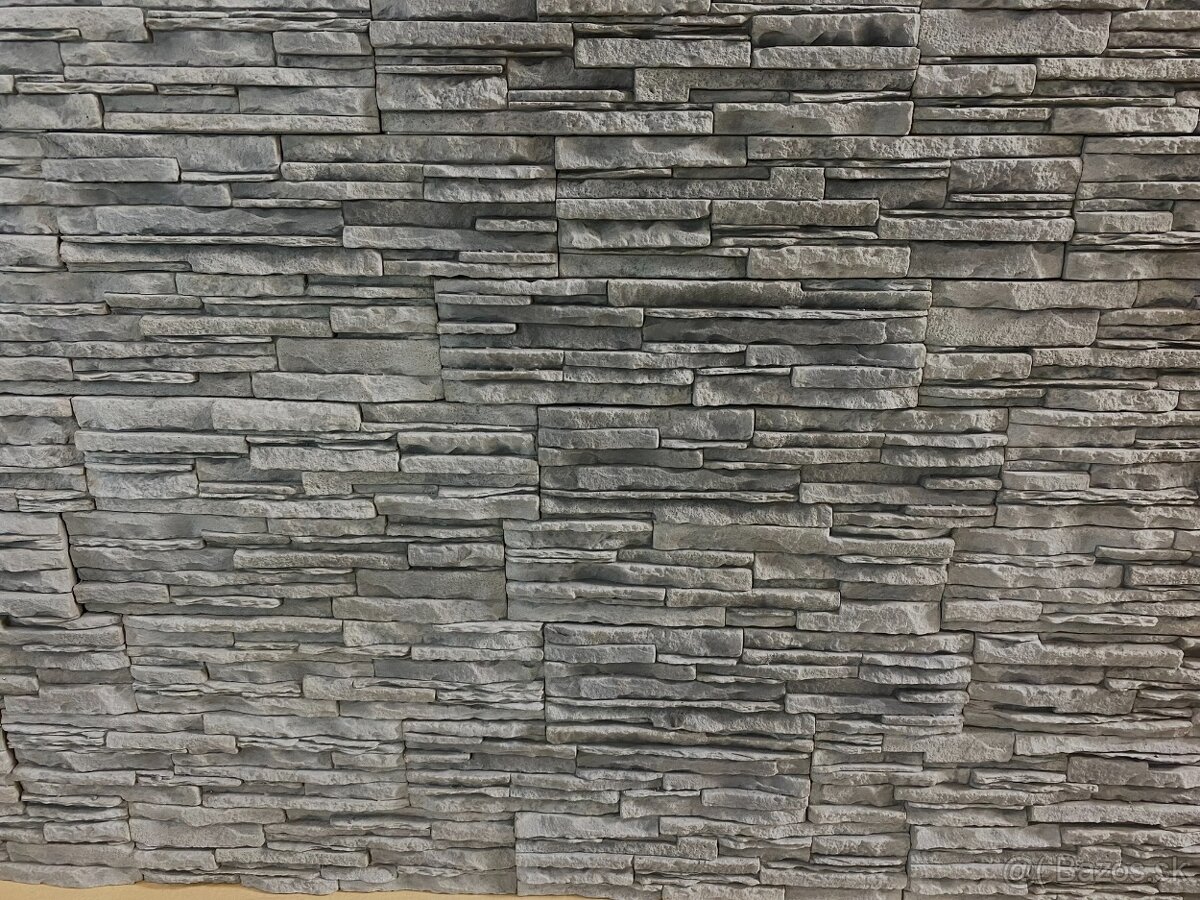 Obkladový kameň - bridlica (antracit) - 5