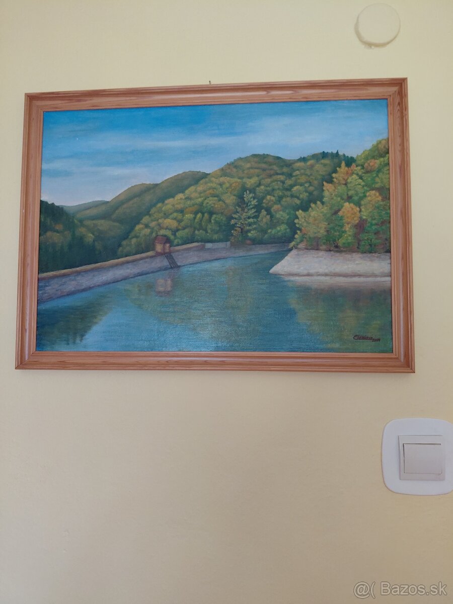 Obrazy, fajka, kožená fľaška - 5