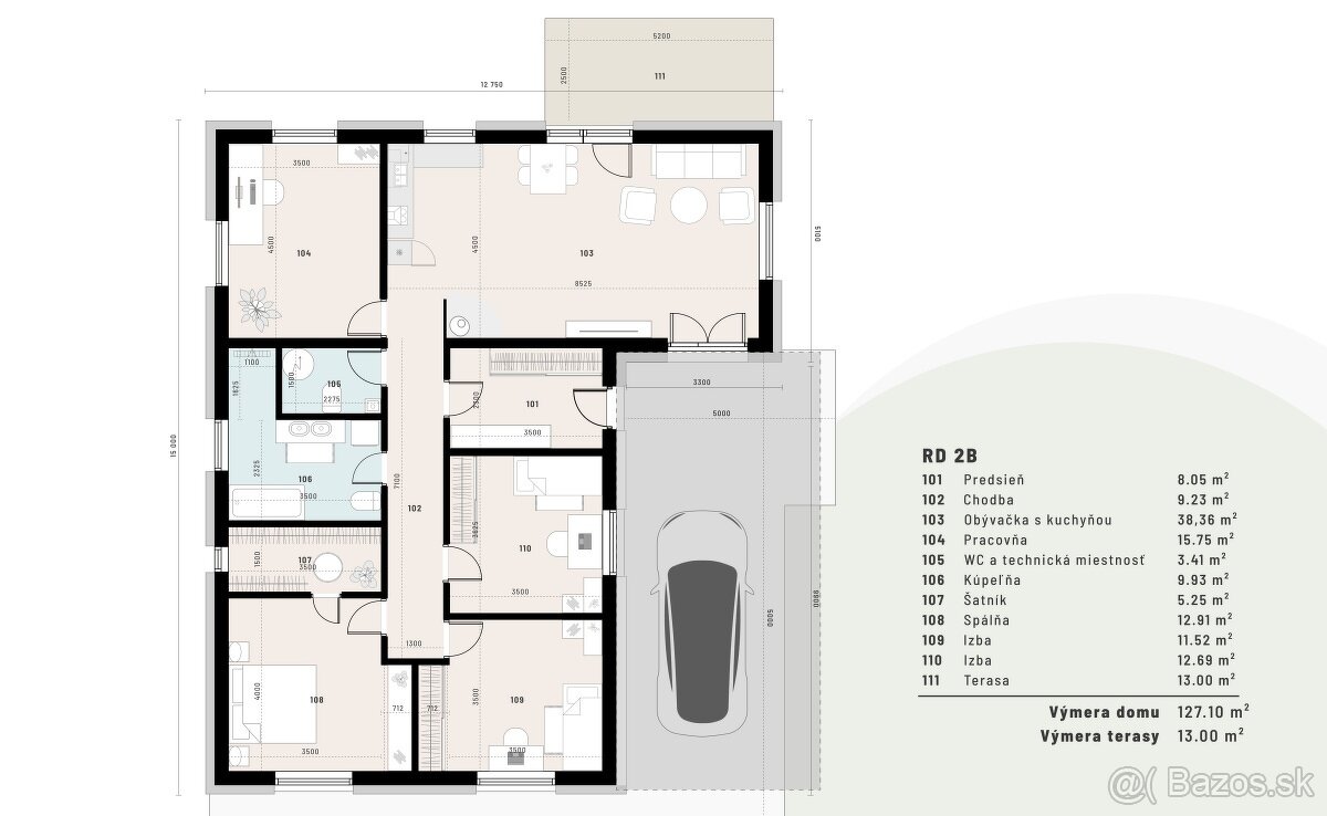 5-IZBOVÝ RD medzi Zvolenom a Banskou Bystricou (335 000 €) - 5