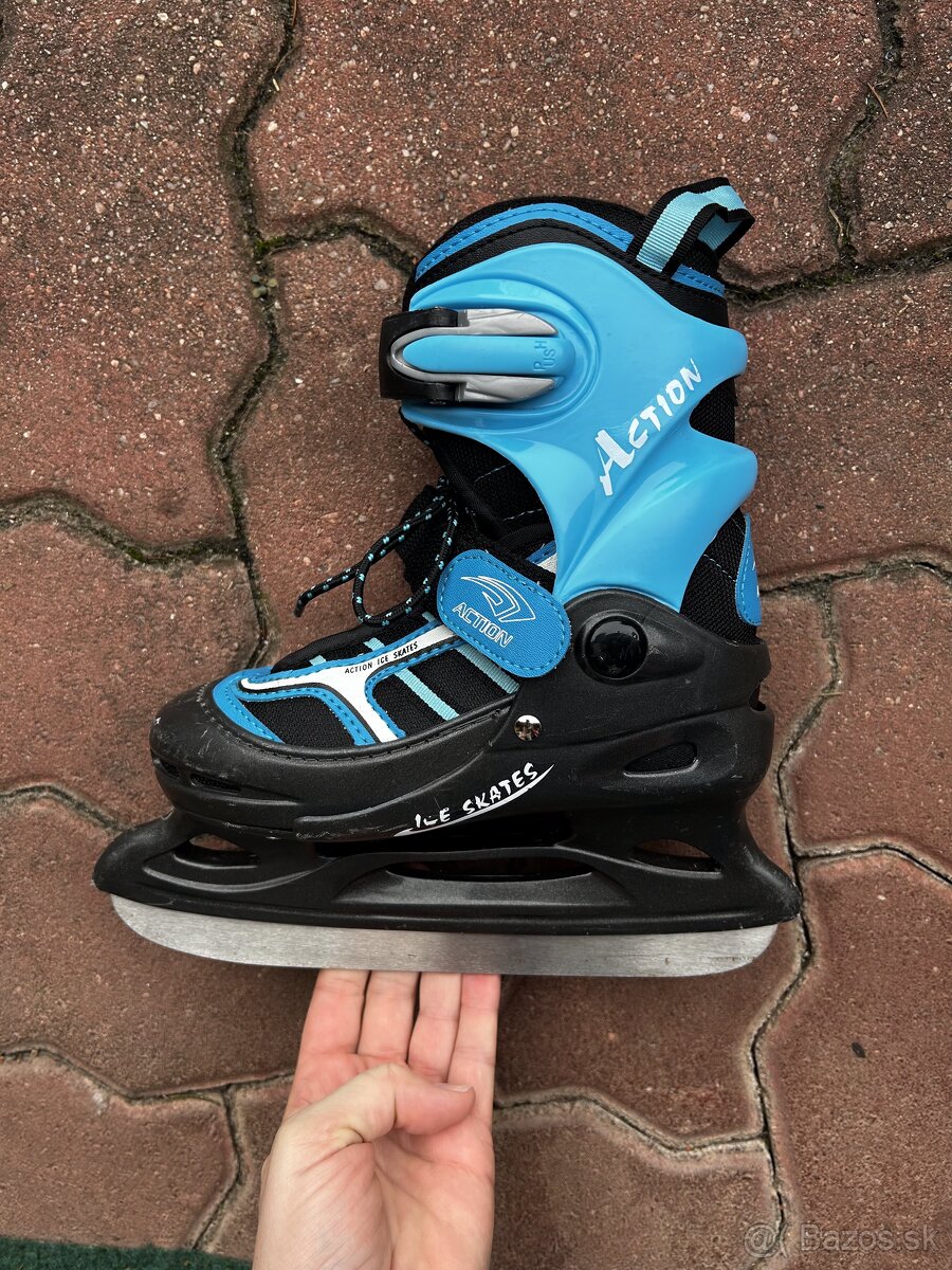 Chlapčenské detské nastavovateľné korčule 30-33 - 5