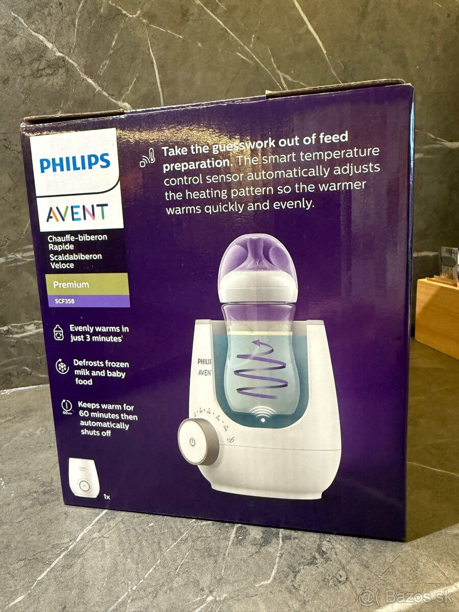 PHILIPS AVENT Elektrický ohrievač fliaš Premium - 5