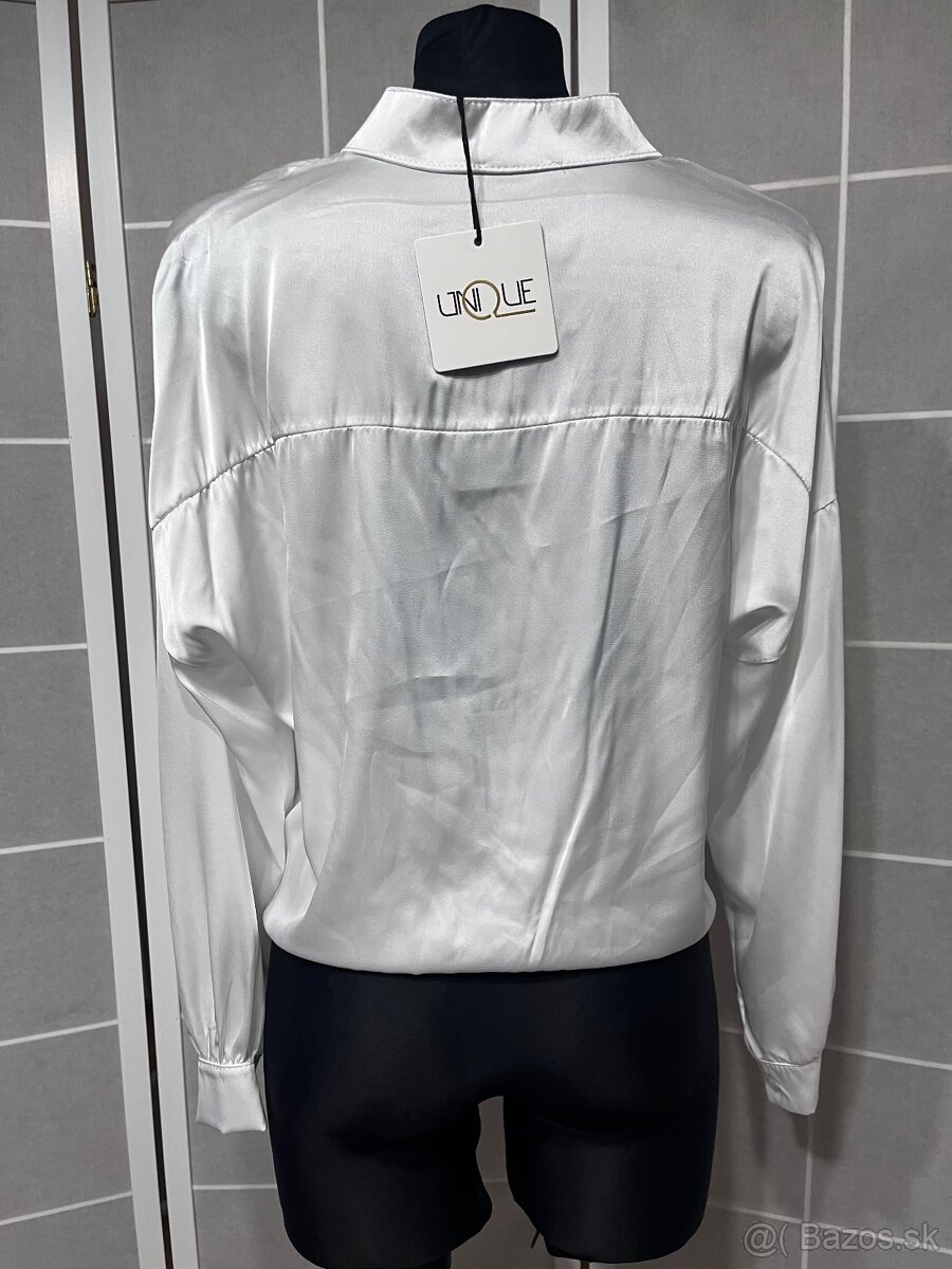 Damska biela bluzka - 5